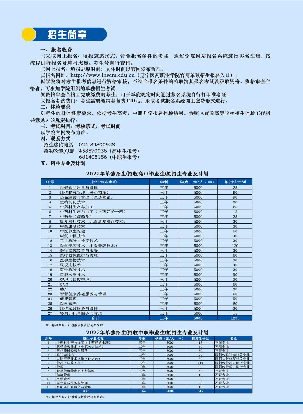 辽宁医药职业学院2022图片